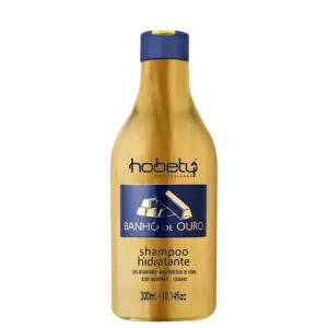 Shampoo Hobety Profissional Banho de Ouro 300ml