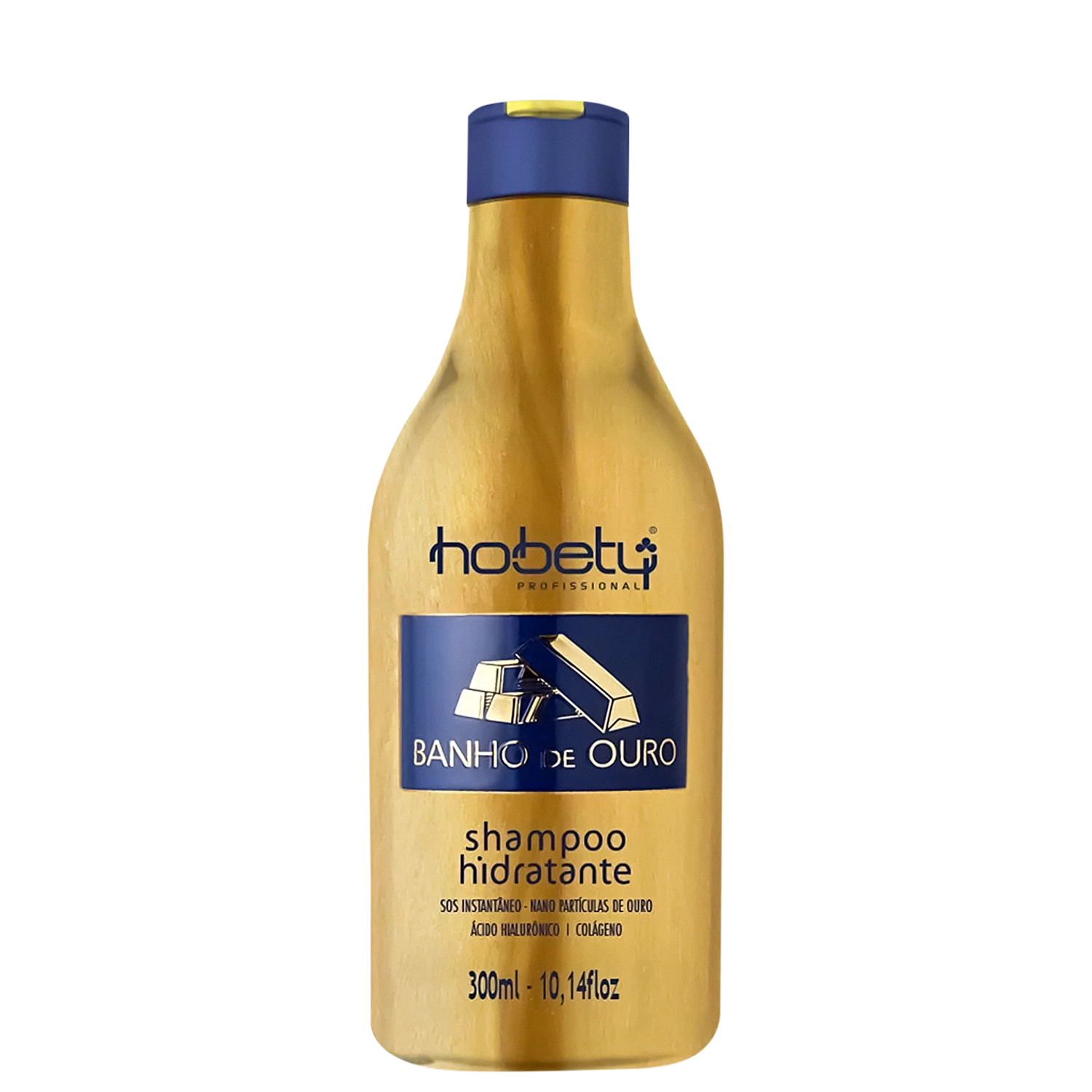 Shampoo Hobety Profissional Banho de Ouro 300ml