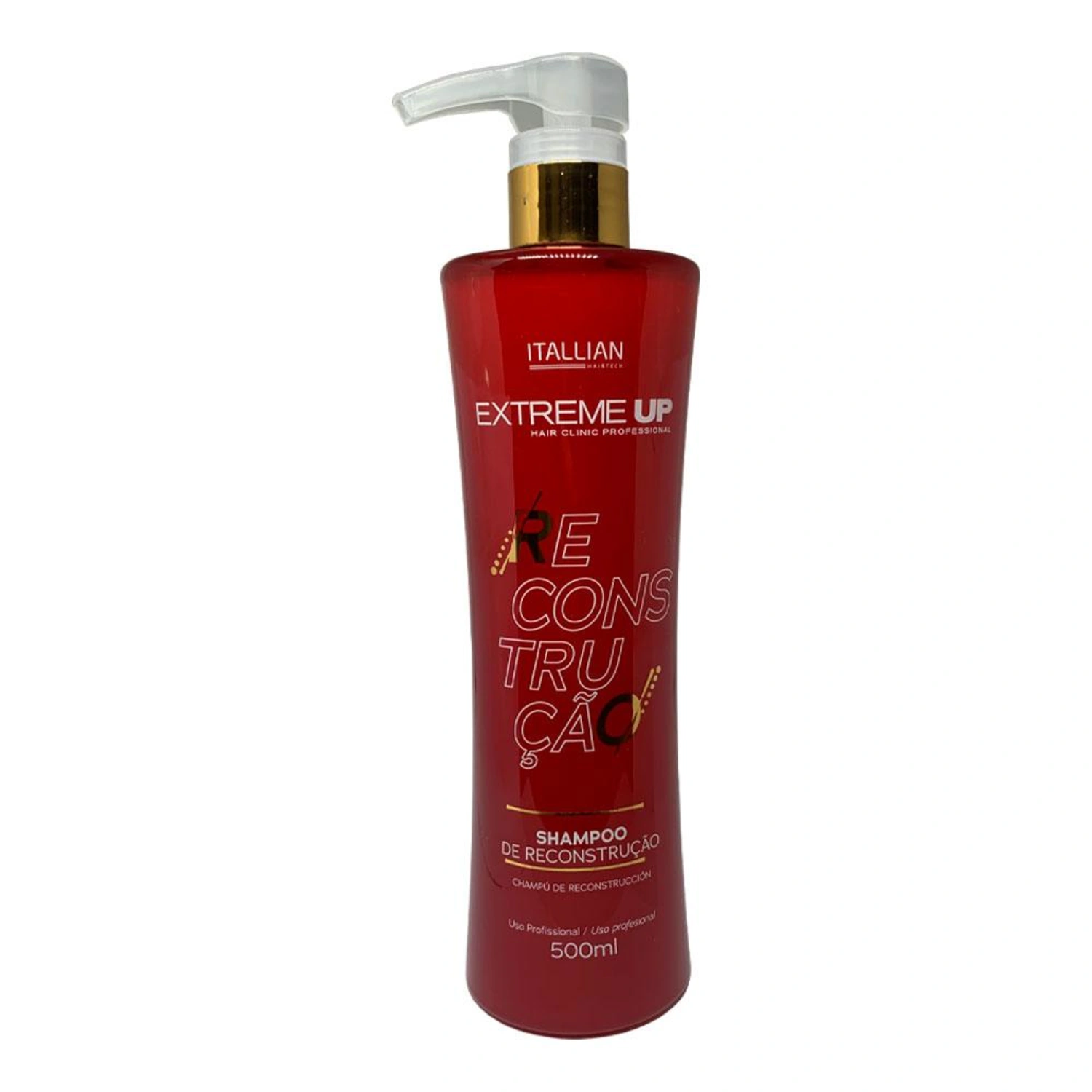 Shampoo Reconstrutor Itallian Hairtech Extreme Up 500ml