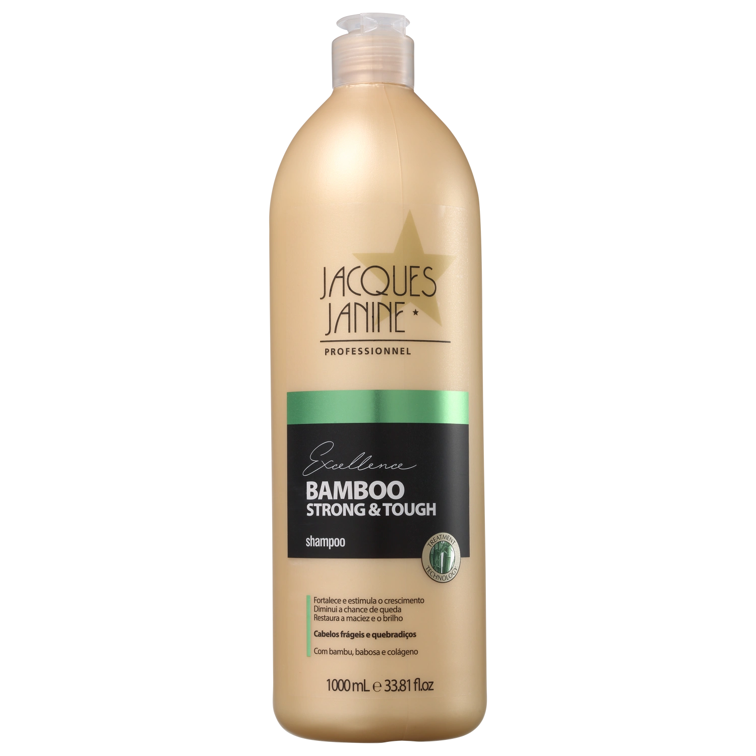 Shampoo Jacques Janine Professionnel Excellence Bamboo Strong & Tough 1L