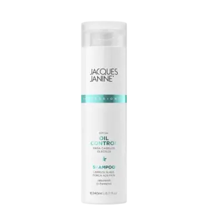 Shampoo Jacques Janine Professionnel Uso Diário para Cabelos Oleosos 240ml