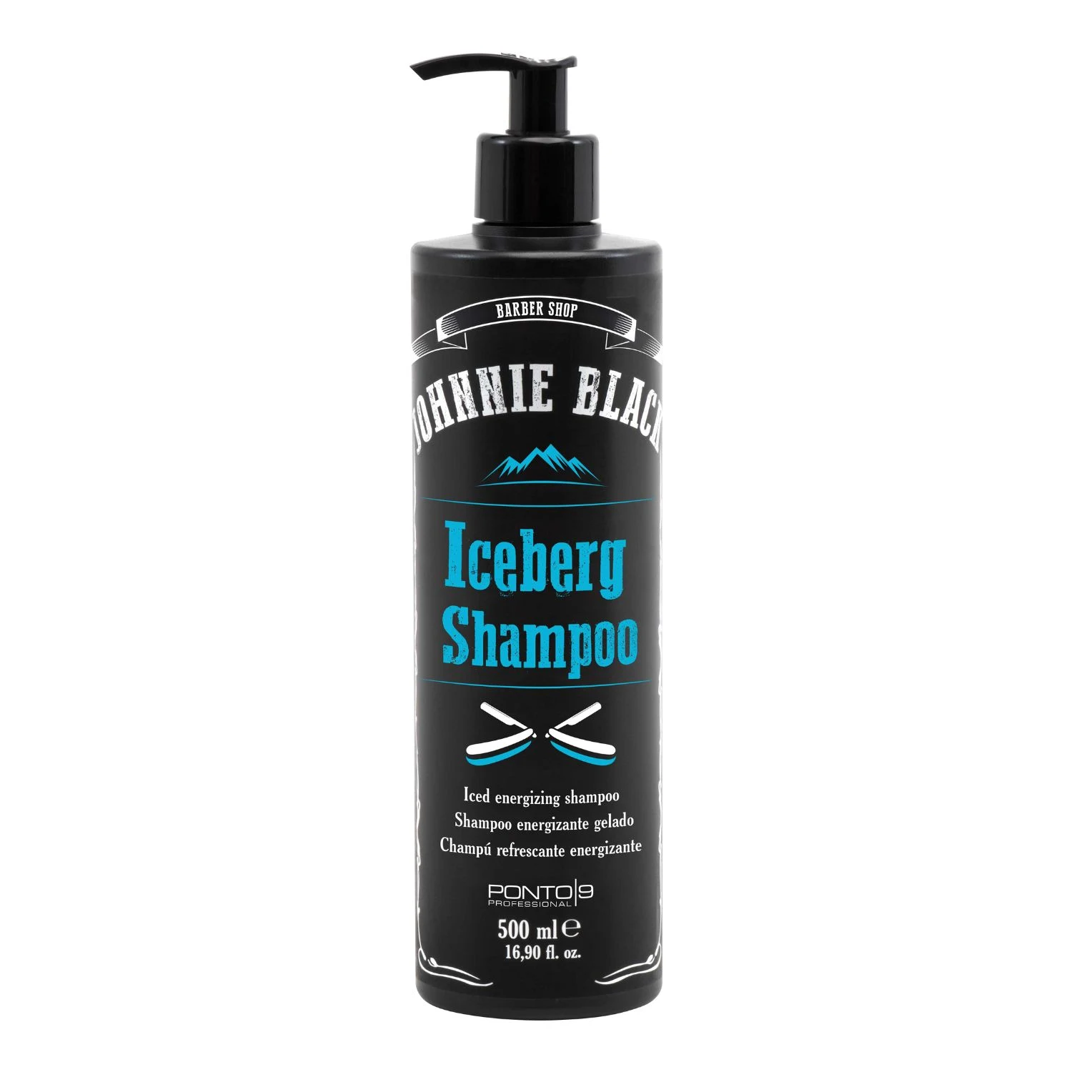Shampoo Relaxante e Refrescante Johnnie Black Iceberg 500ml