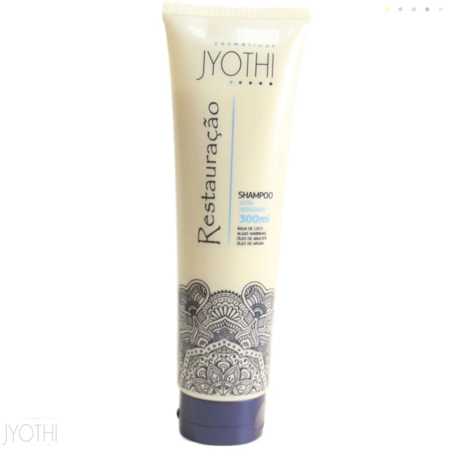 Shampoo Restauração Jyothi Cosméticos Óleo de Coco e Argan 300ml