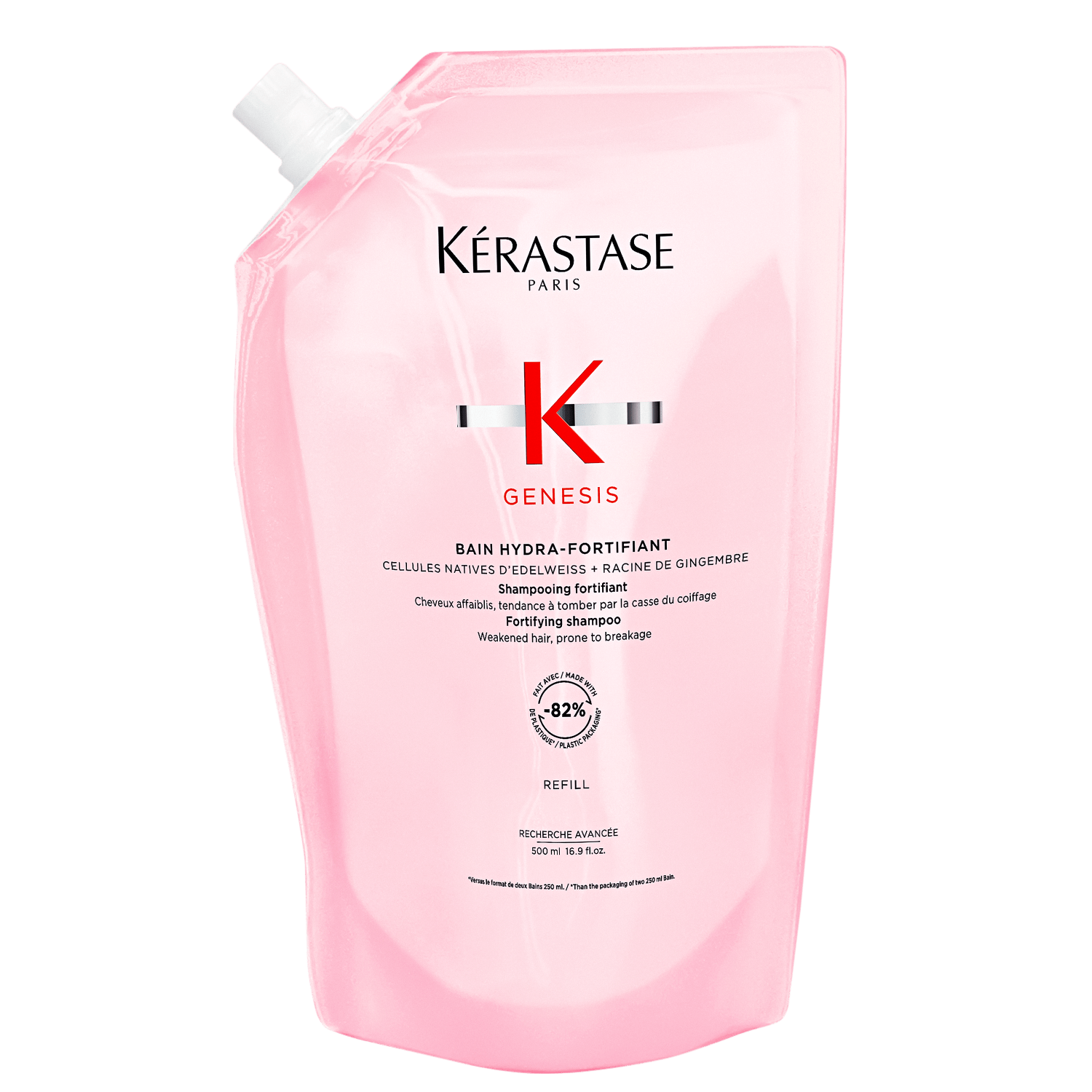 Shampoo Kérastase Genesis Bain Hydra-Fortifiant Refil 500ml