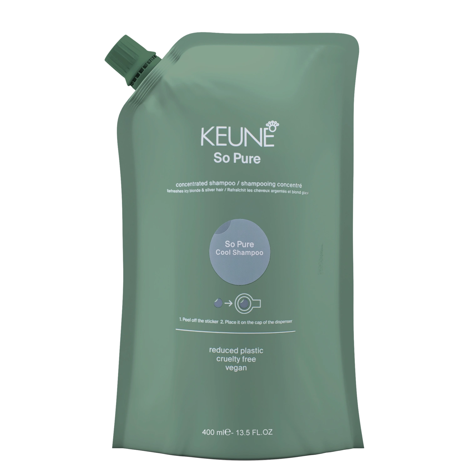 Shampoo Keune So Pure Cool Refil 400ml