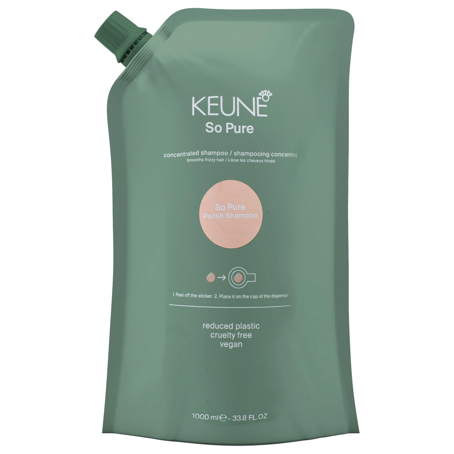 Shampoo Refil Keune So Pure Polish 1L