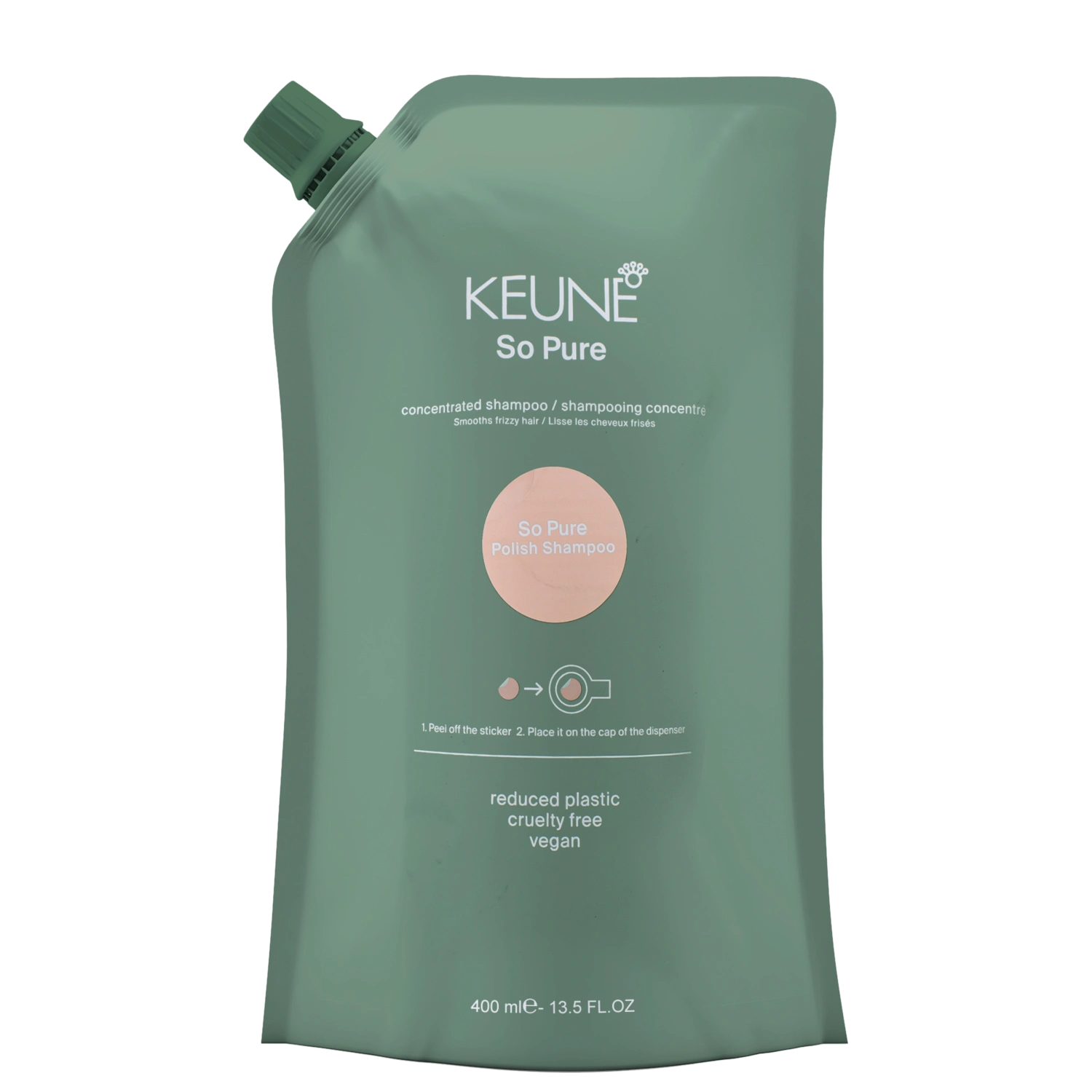 Shampoo Refil Keune So Pure Polish 400ml