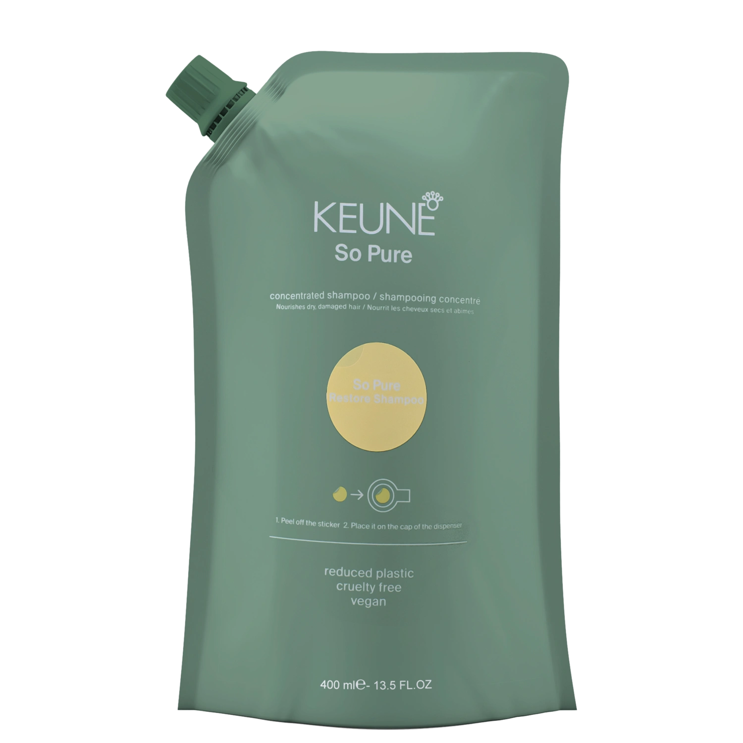 Shampoo Keune So Pure Restore Refil 400ml