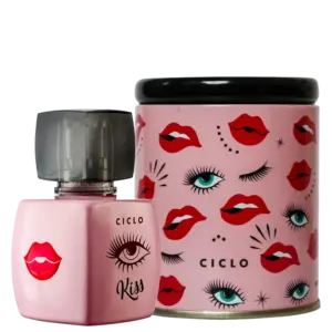 Perfume Feminino Desodorante Colônia Ciclo Cosméticos Kiss 50ml Perfume Feminino Desodorante Colônia Ciclo Cosméticos Kiss 50ml