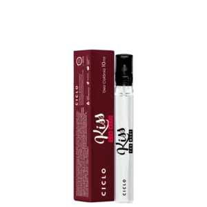 Perfume Feminino Desodorante Colônia Ciclo Cosméticos Kiss Me More 10ml Perfume Feminino Desodorante Colônia Ciclo Cosméticos Kiss Me More 10ml