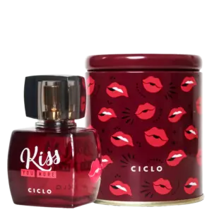 Perfume Feminino Desodorante Colônia Ciclo Cosméticos Kiss You More 50ml Perfume Feminino Desodorante Colônia Ciclo Cosméticos Kiss You More 50ml