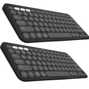 Teclado Bluetooth Logitech Pebble Keys 2 K380s Grafite (Kit 2x) Teclado Bluetooth Logitech Pebble Keys 2 K380s Grafite (Kit 2x)