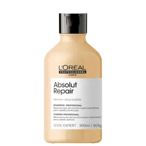 Shampoo L’Oréal Professionnel Serie Expert Absolut Repair Gold Quinoa + Protein 300ml Shampoo L’Oréal Professionnel Serie Expert Absolut Repair Gold Quinoa + Protein 300ml