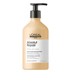 Shampoo L’Oréal Professionnel Serie Expert Absolut Repair Gold Quinoa + Protein 500ml Shampoo L’Oréal Professionnel Serie Expert Absolut Repair Gold Quinoa + Protein 500ml
