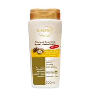 Shampoo Lacan Maxi Hidratante Argan Oil 300ml