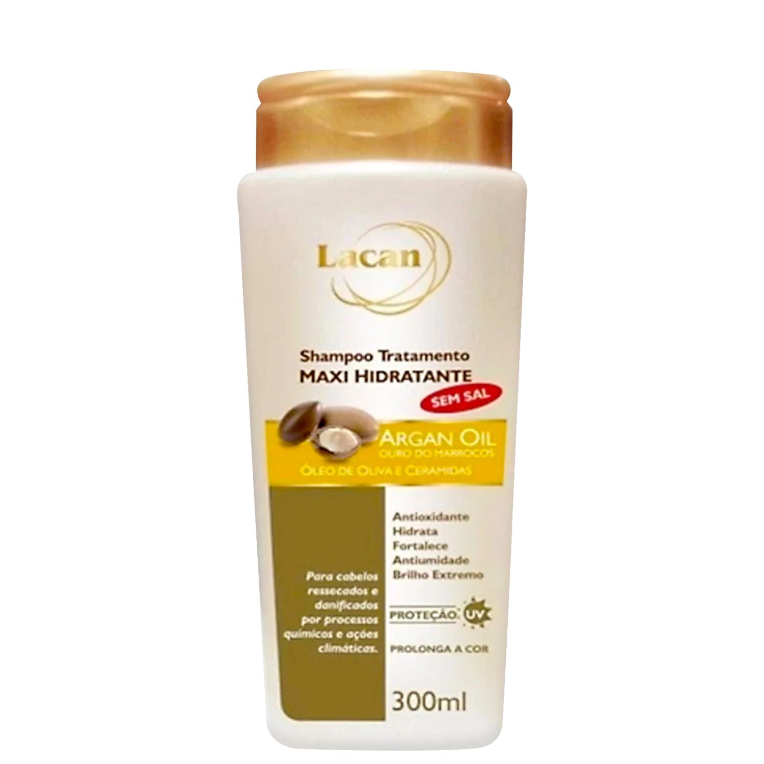 Shampoo Lacan Maxi Hidratante Argan Oil 300ml
