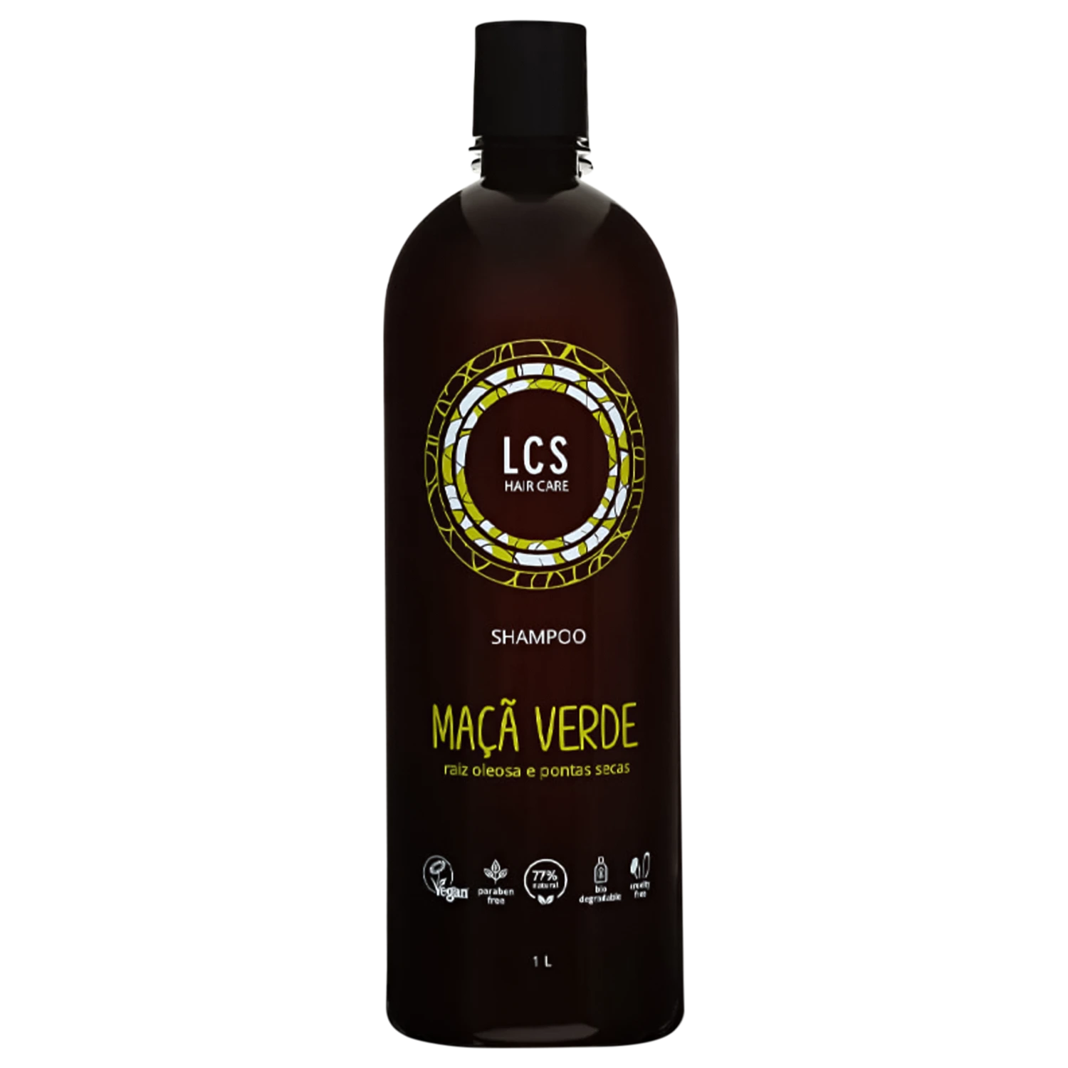 Shampoo LCS Hair Care Maçã Verde 1000ml