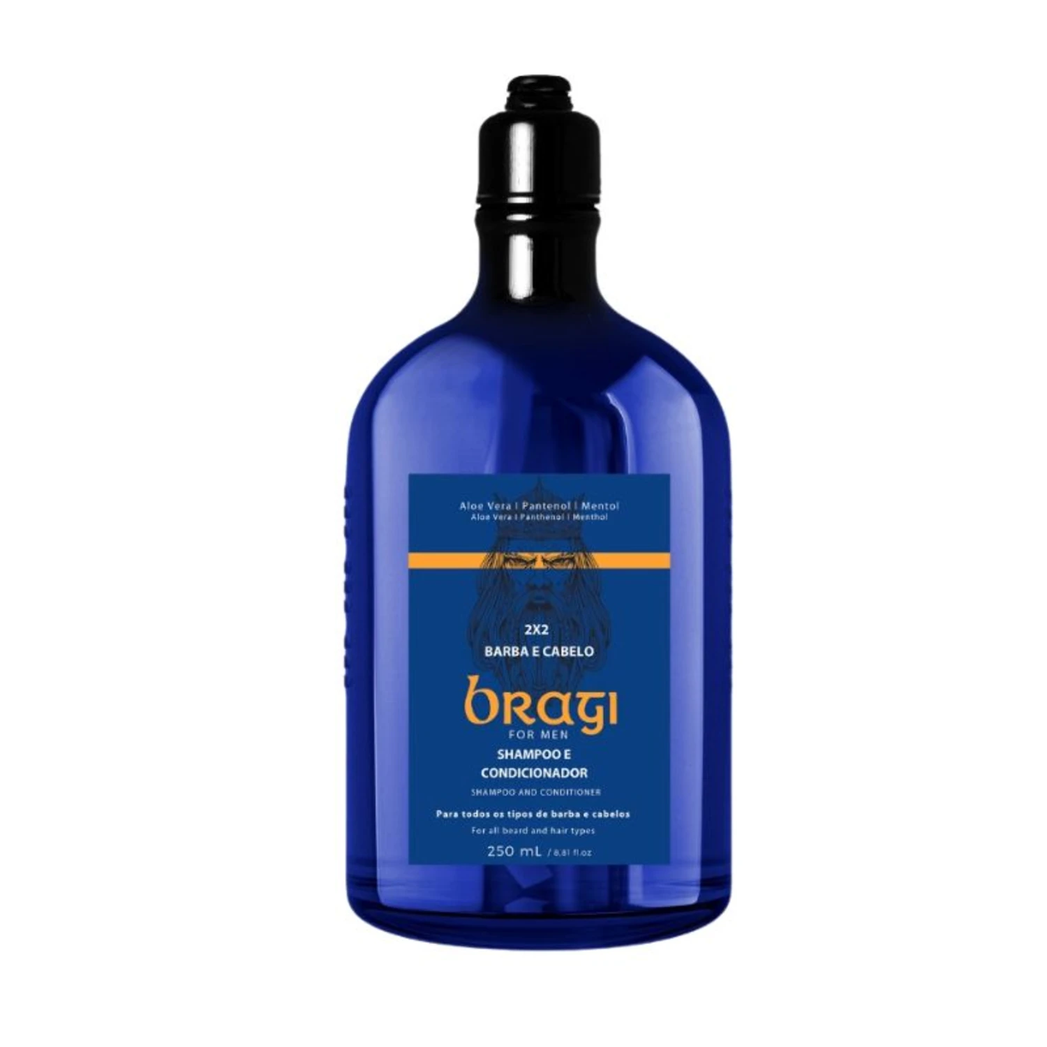 Shampoo Multifuncional LeKéfir Cosméticos Bragi For Men 250ml