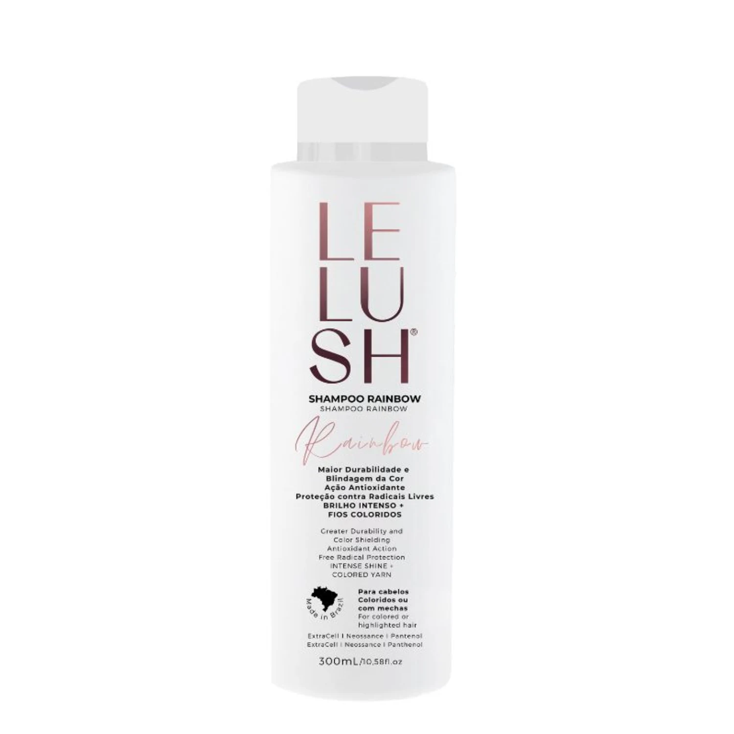 Shampoo LeKéfir Cosméticos Lelush Rainbow 300ml