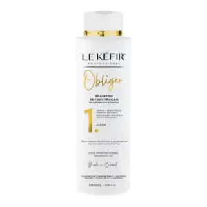 Shampoo Reconstrução LeKéfir Cosméticos Obliger 300ml