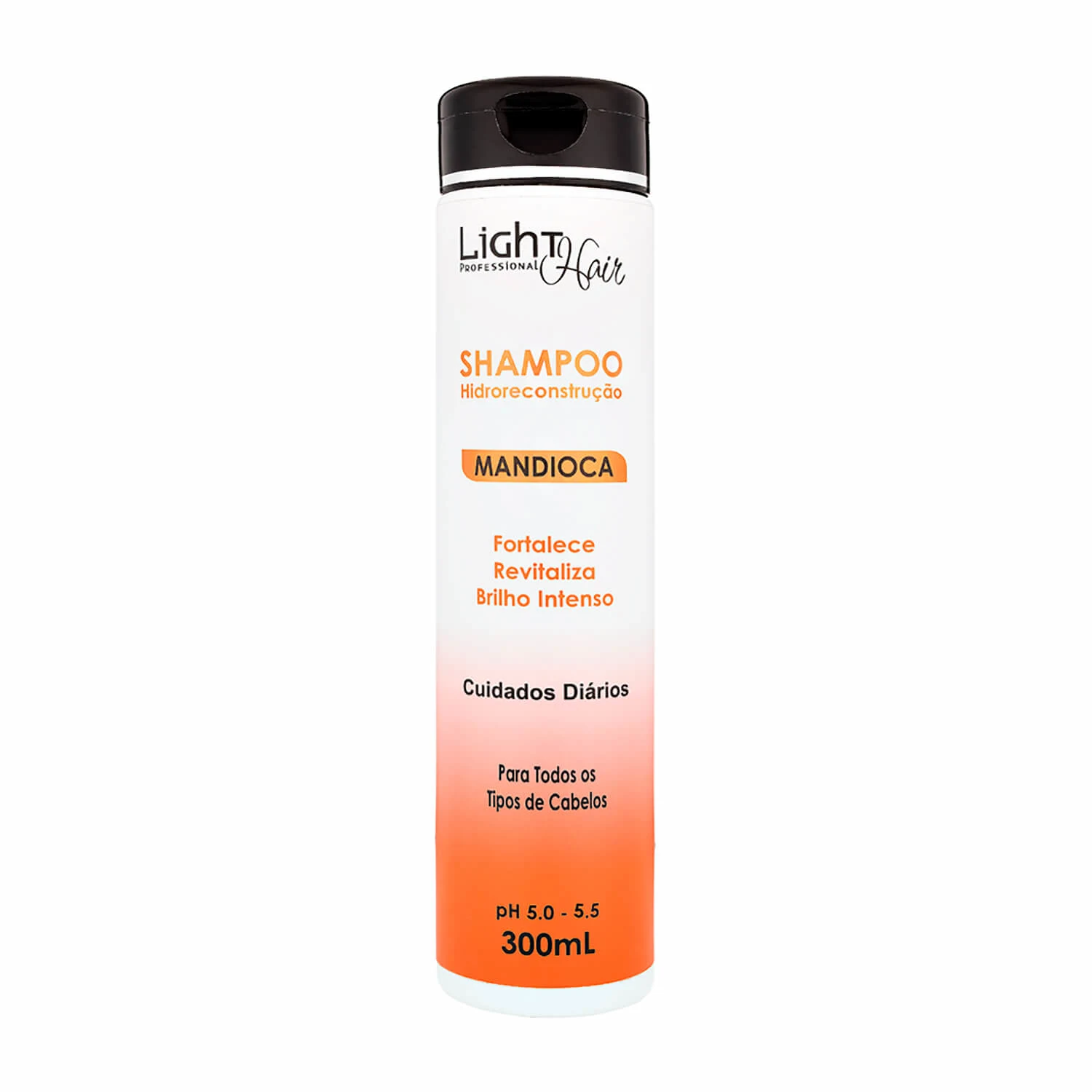 Shampoo Hidroreconstrução Light Hair Professional Mandioca 300ml