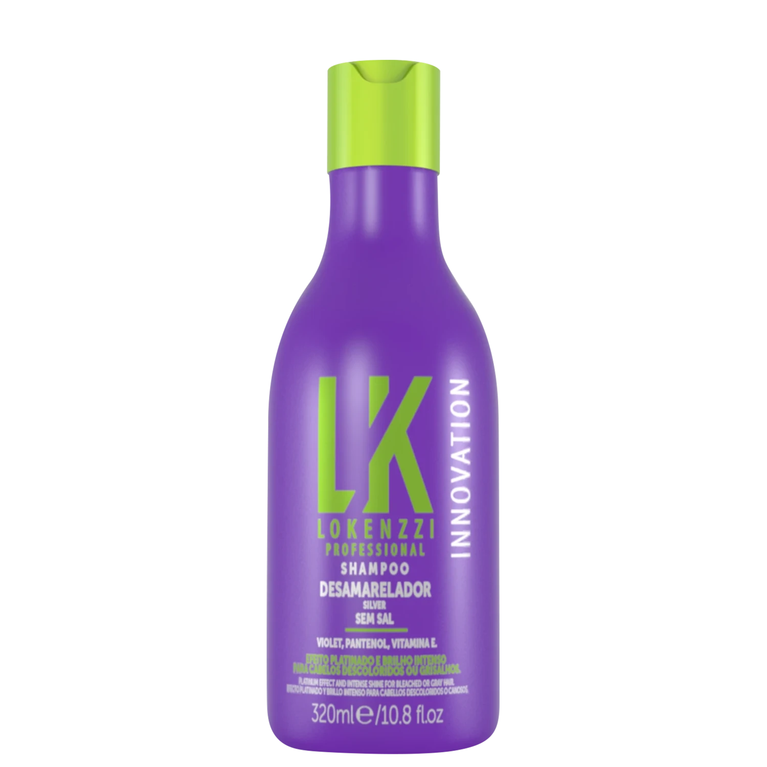 Shampoo Desamarelador Lokenzzi LK Professional Silver 320g