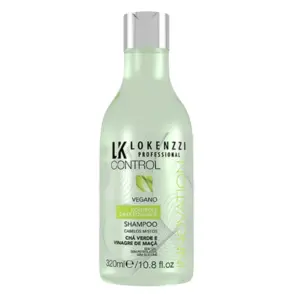 Shampoo Lokenzzi Control Vegano para Cabelos Mistos 320ml