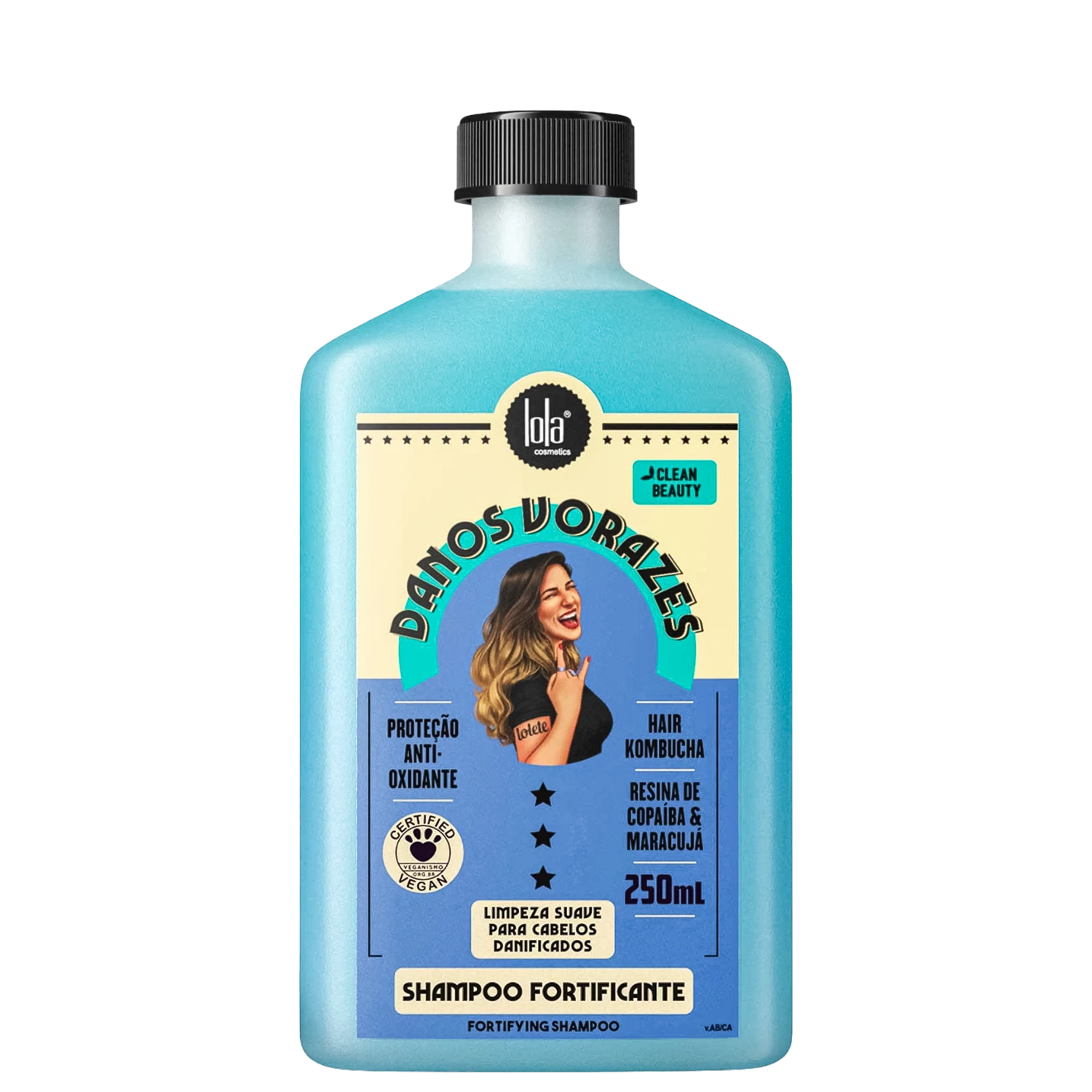 Shampoo Fortificante Lola Cosmetics Danos Vorazes 250ml