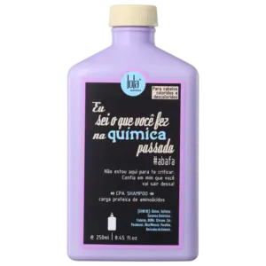 Shampoo Lola Cosmetics Eu Sei o Que Você Fez na Química Passada Sem Sulfato 250ml