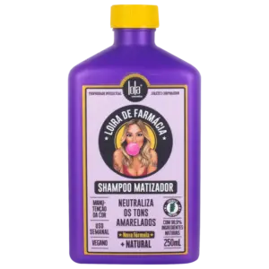 Shampoo Matizador Lola Cosmetics Loira de Farmácia 250ml