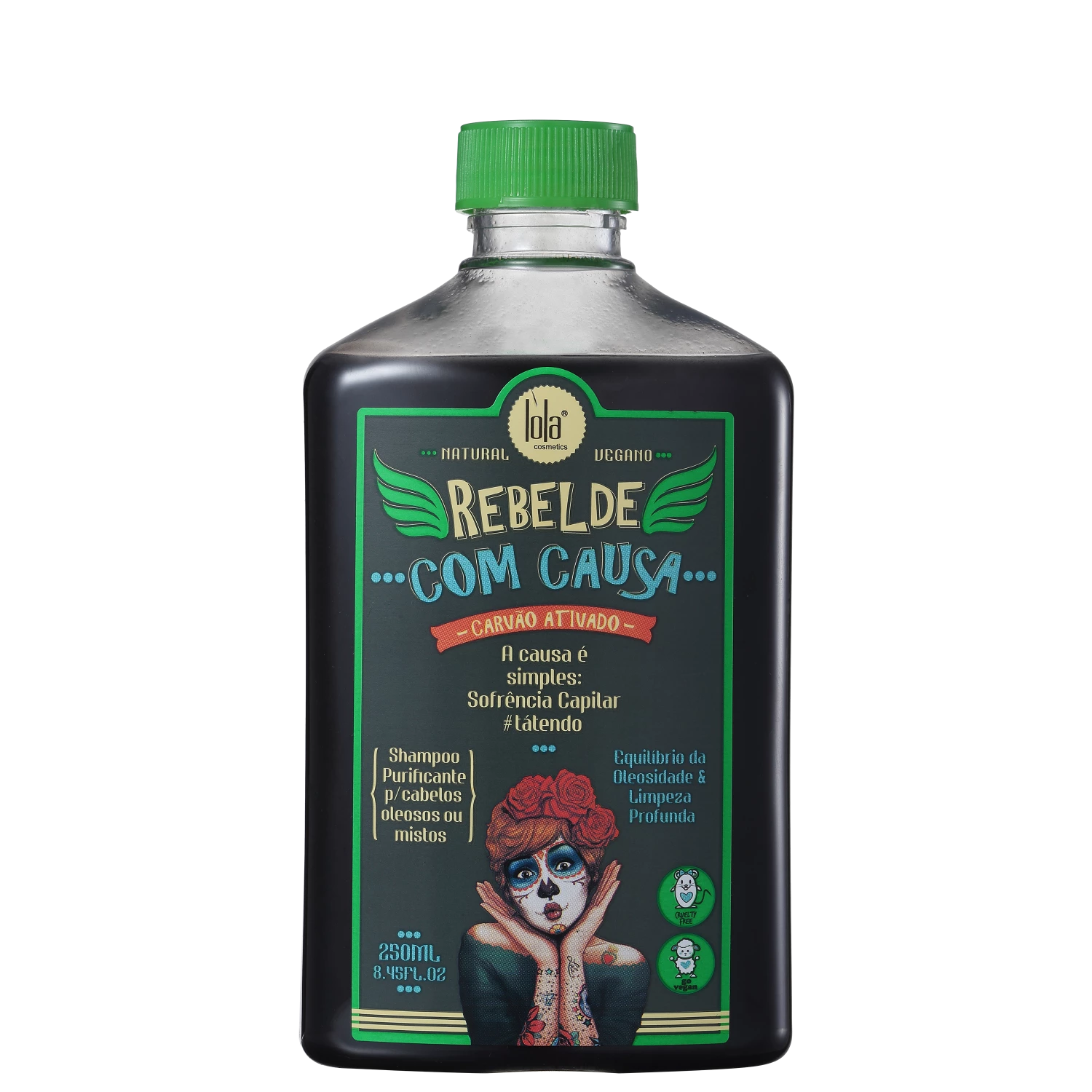 Shampoo Lola Cosmetics Rebelde com Causa 250ml