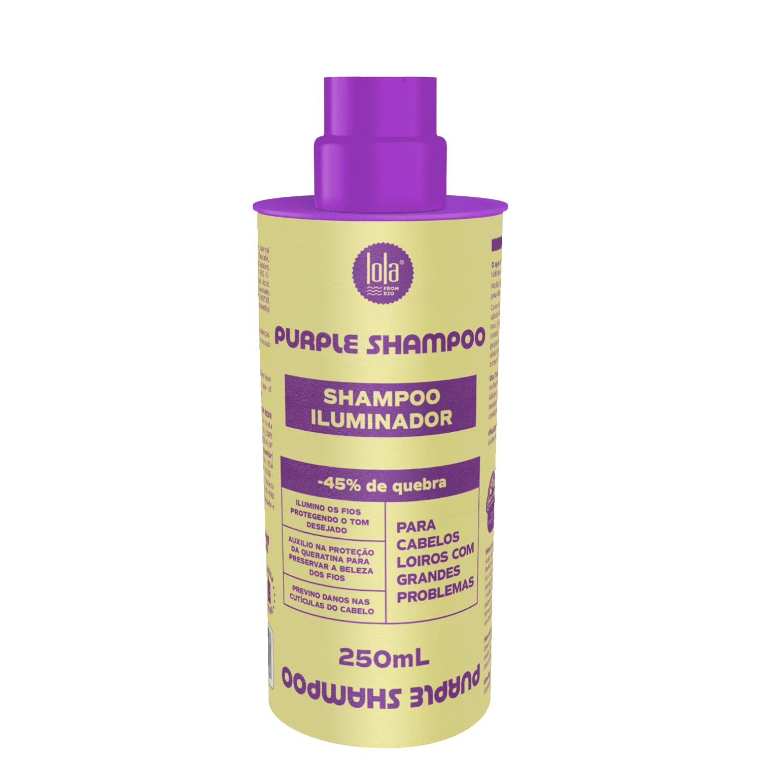 Shampoo Iluminador Lola From Rio Purple Shampoo 250ml