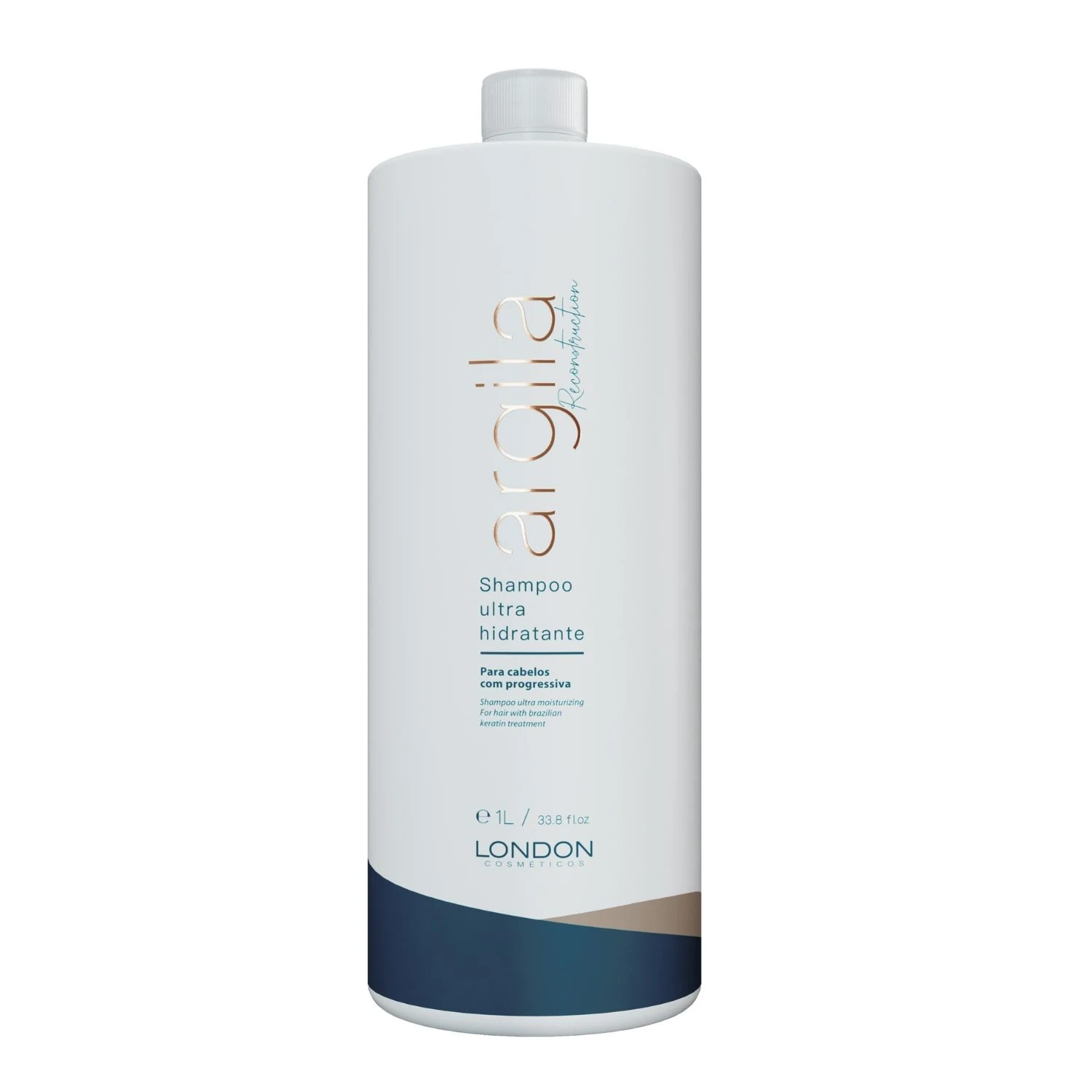 Shampoo Ultra Hidratante London Cosméticos Argila Reconstruction 1L