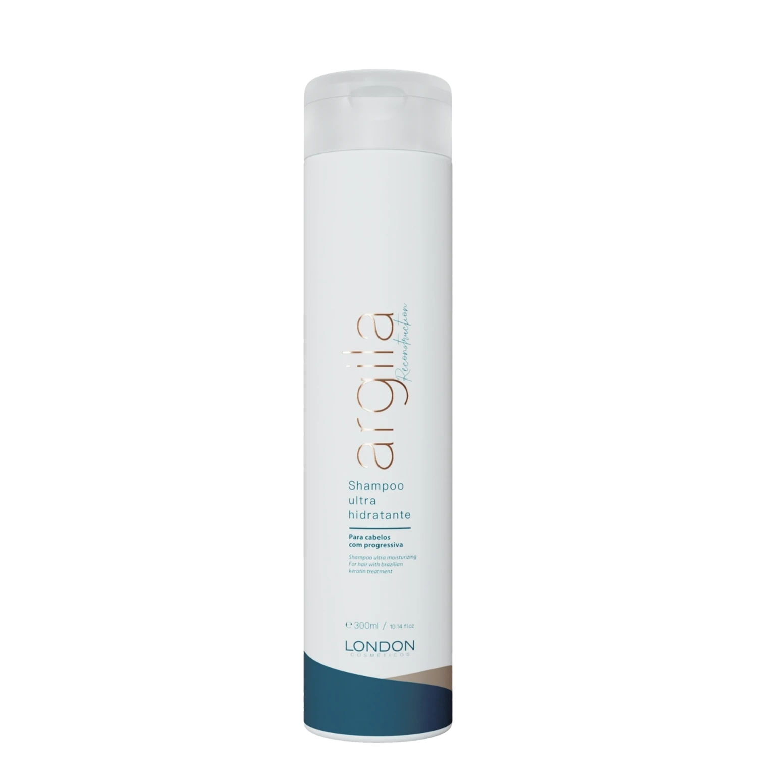 Shampoo Ultra Hidratante London Cosméticos Argila Reconstruction 300ml