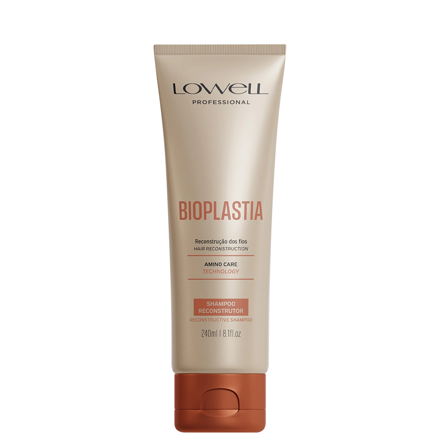 Shampoo Reconstrutor Lowell Bioplastia 240ml