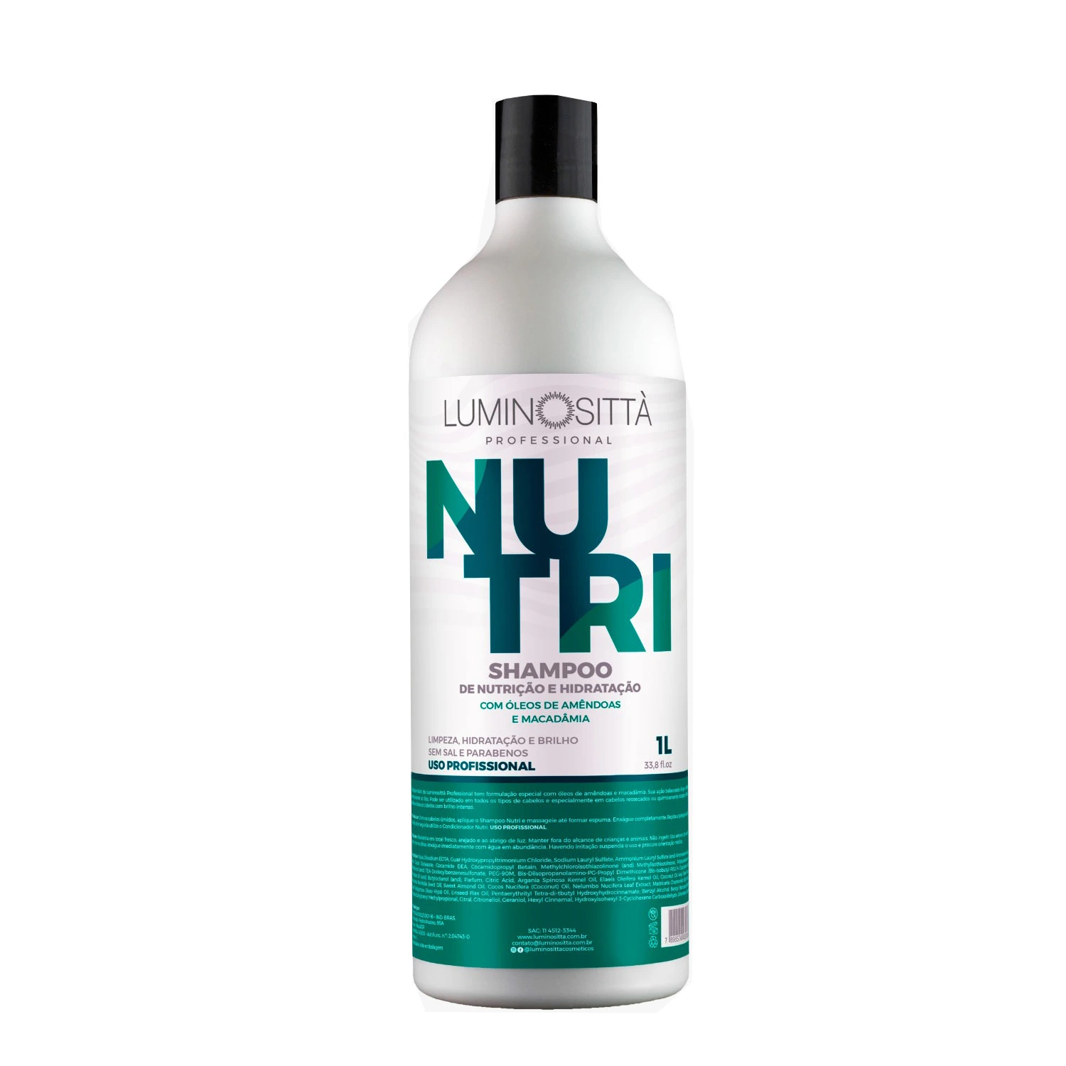 Shampoo Luminosittà Professional Nutri 1L