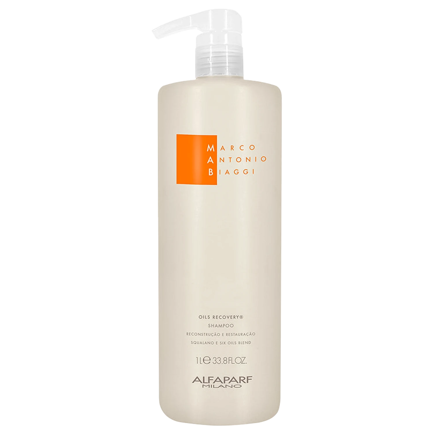 Shampoo MAB by Alfaparf Milano Oils Recovery 1L