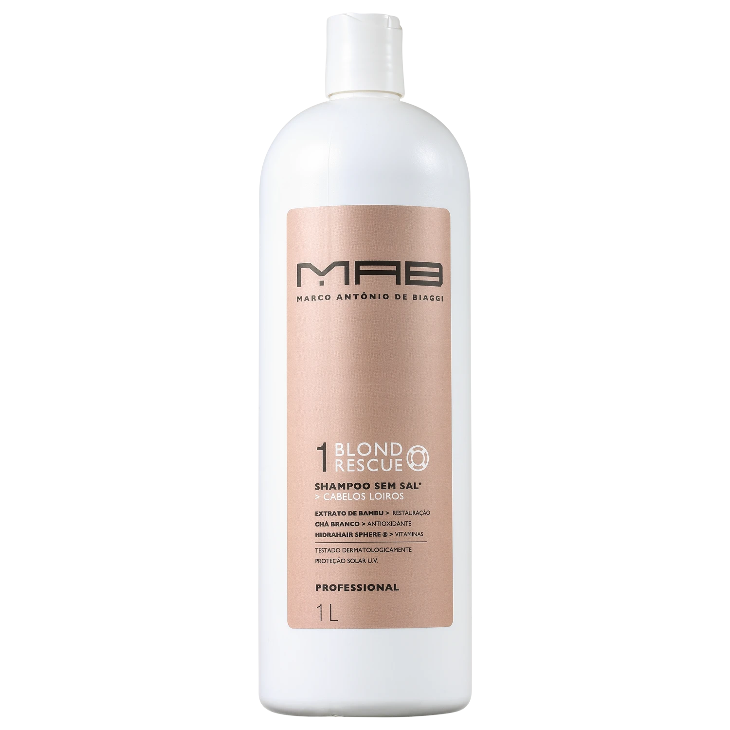 Shampoo MAB Marco Antônio de Biaggi Blond Rescue 1L