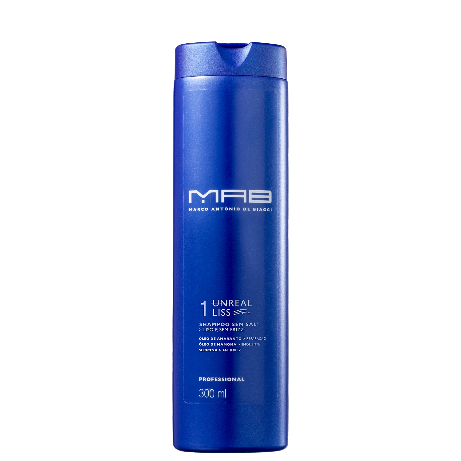 Shampoo MAB Marco Antônio de Biaggi Real Liss 300ml
