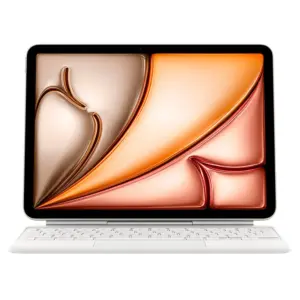 Teclado Sem Fio Apple Magic Keyboard Layout Inglês (US) Branco MDFV4BZ/A Teclado Sem Fio Apple Magic Keyboard Layout Inglês (US) Branco MDFV4BZ/A