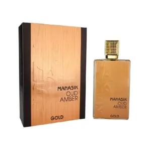 Perfume Masculino Eau de Parfum Manasik Oud Amber Gold 100ml