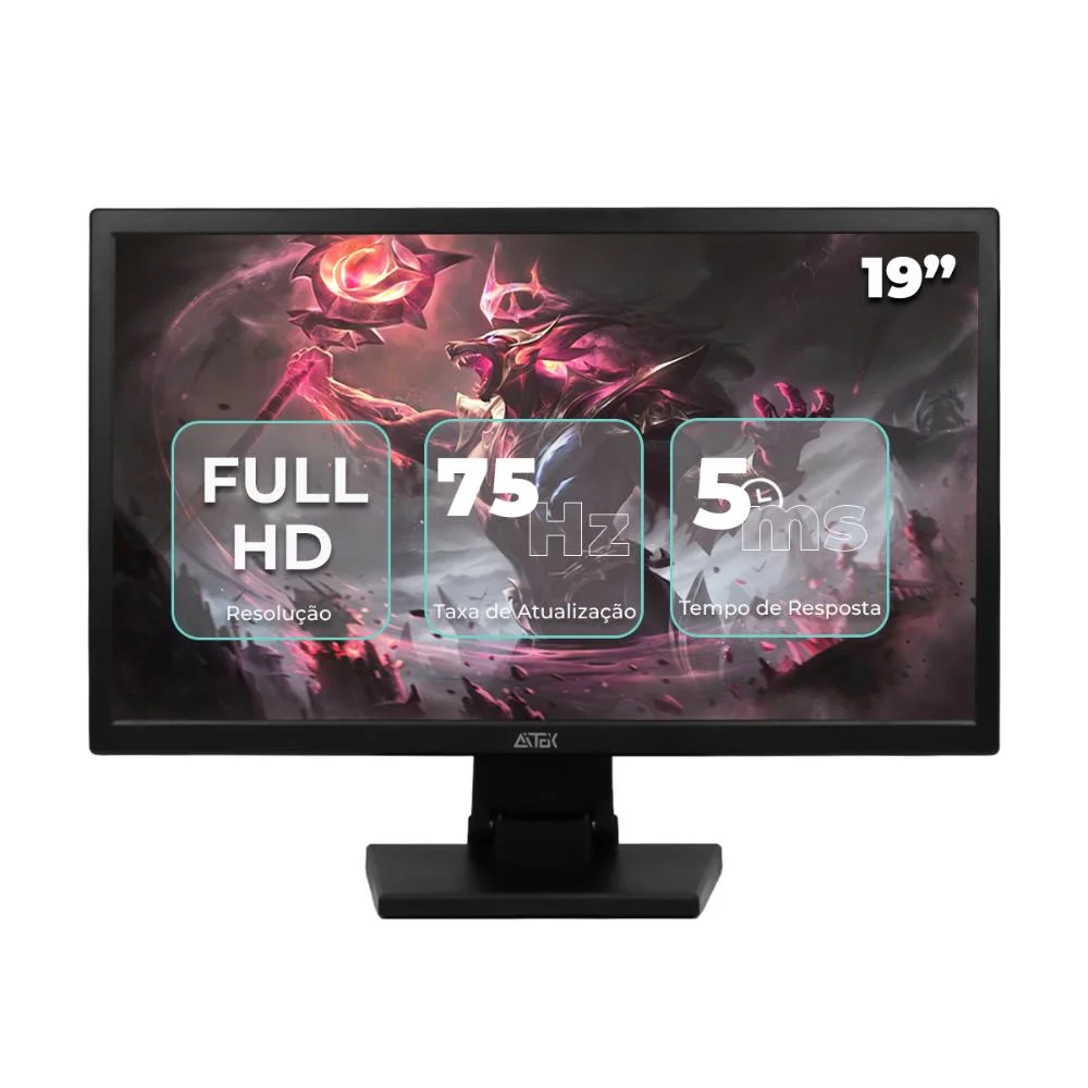 Monitor Touchscreen Aitek Sigma 19″ Full HD 75Hz MT221MT-LITE