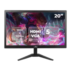 Monitor LED 20″ HD (1600×900) 5ms