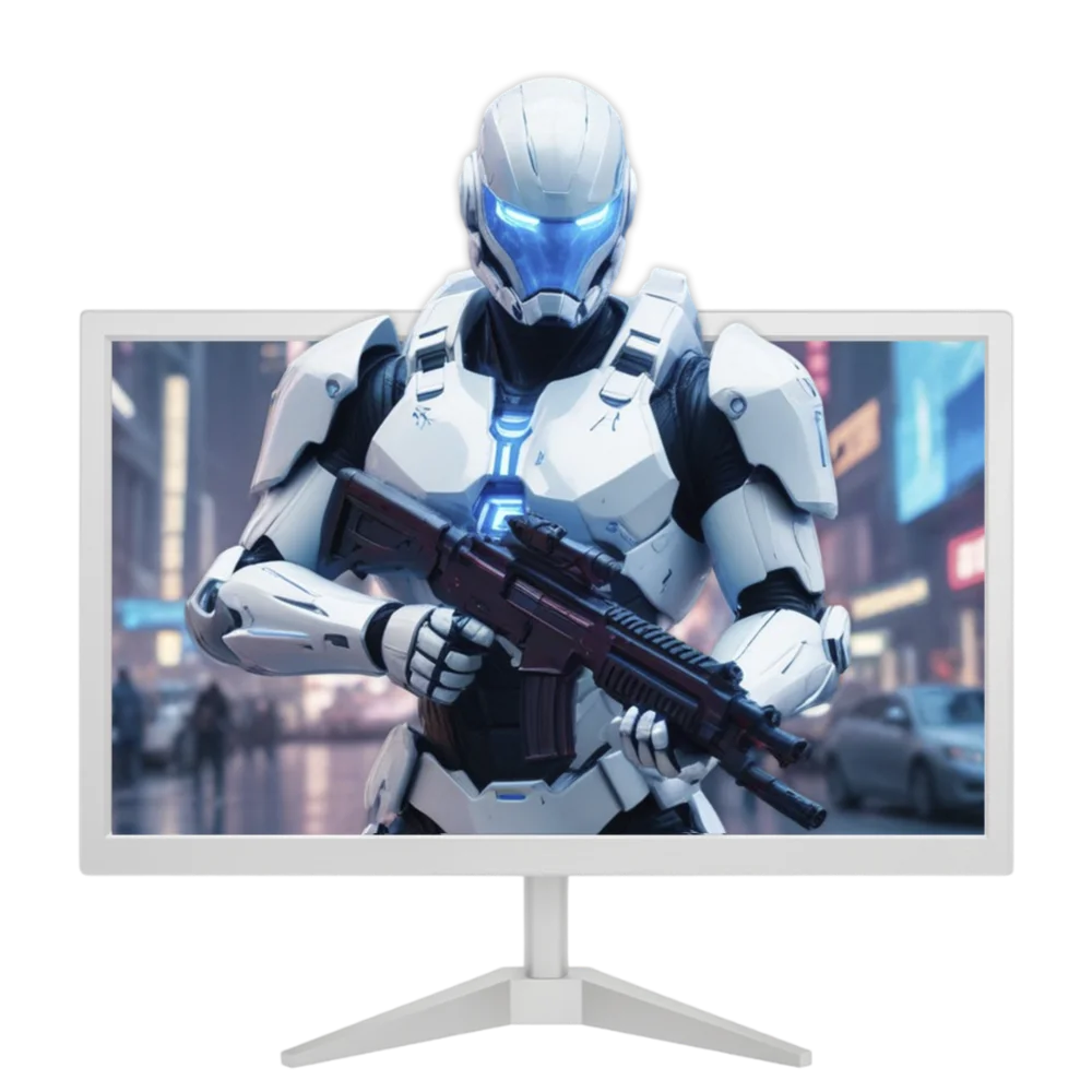 Monitor LED 20″ HD 60Hz VESA Branco