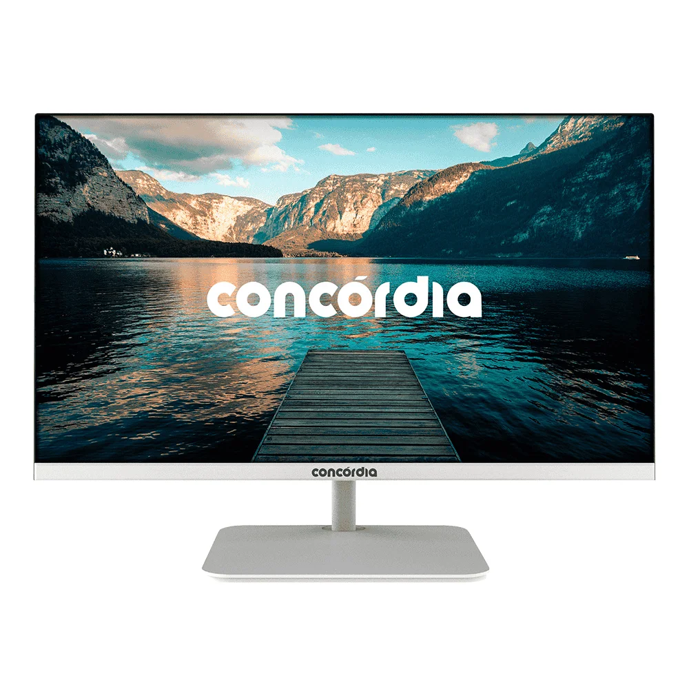 Monitor Concordia Empresarial 23.8″ Full HD 100Hz Branco E238