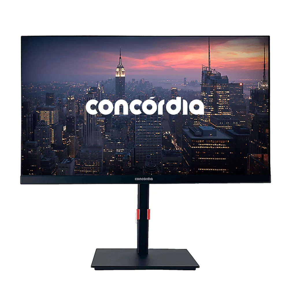 Monitor Concórdia 23.8″ IPS Full HD 100Hz com Ajuste de Altura e Rotação P2402
