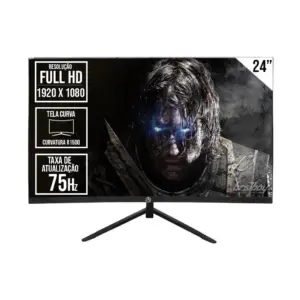 Monitor Curvo BrazilPC 24″ Full HD 75Hz 24WR-75XE Monitor Curvo BrazilPC 24″ Full HD 75Hz 24WR-75XE