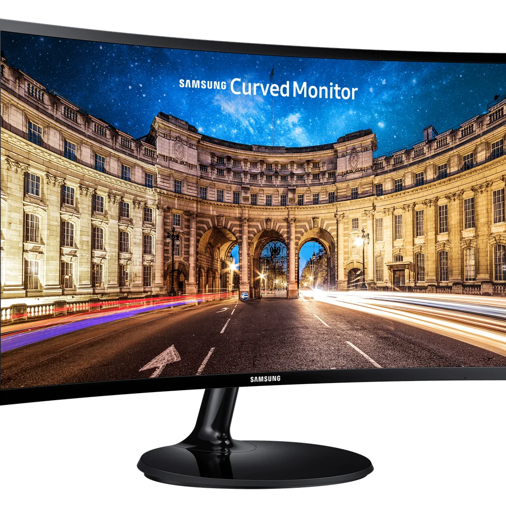 Monitor Curvo Samsung 27″ Full HD FreeSync Série CF390 LC27F390