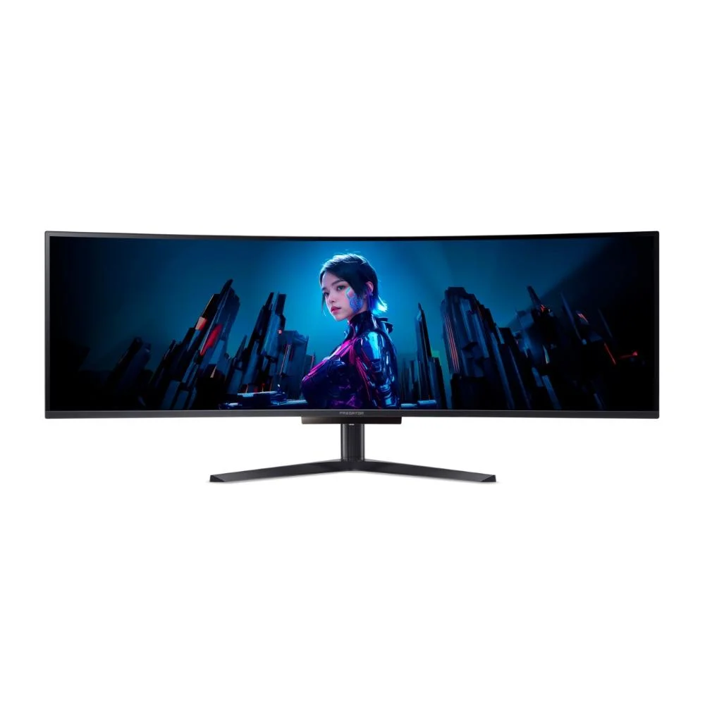 Monitor Gamer Curvo Ultrawide Acer Predator 49″ Dual QHD OLED 240Hz 0.03ms FreeSync HDR X49 XBMIPPHUZX