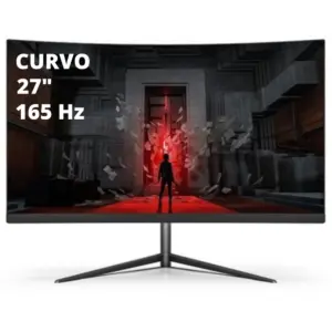 Monitor Gamer Curvo Bright 27″ Full HD 165Hz 1ms 27P Monitor Gamer Curvo Bright 27″ Full HD 165Hz 1ms 27P